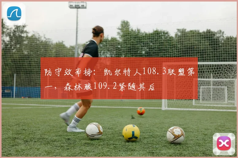 防守效率榜：凯尔特人108.3联盟第一，森林狼109.2紧随其后